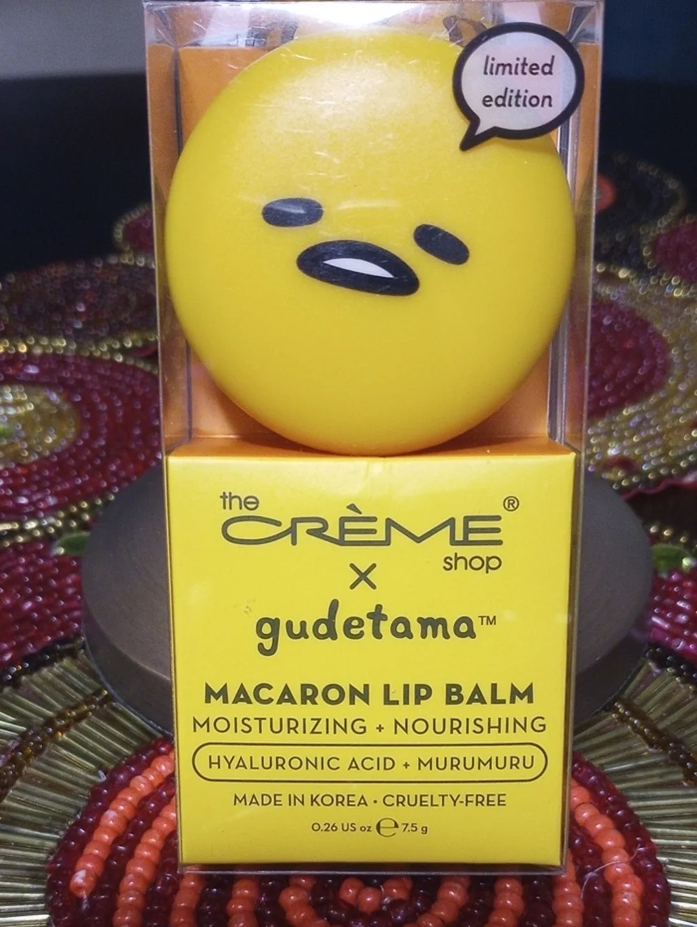 The Creme Shop Macaron Lip Balm Pineapple Sherbert